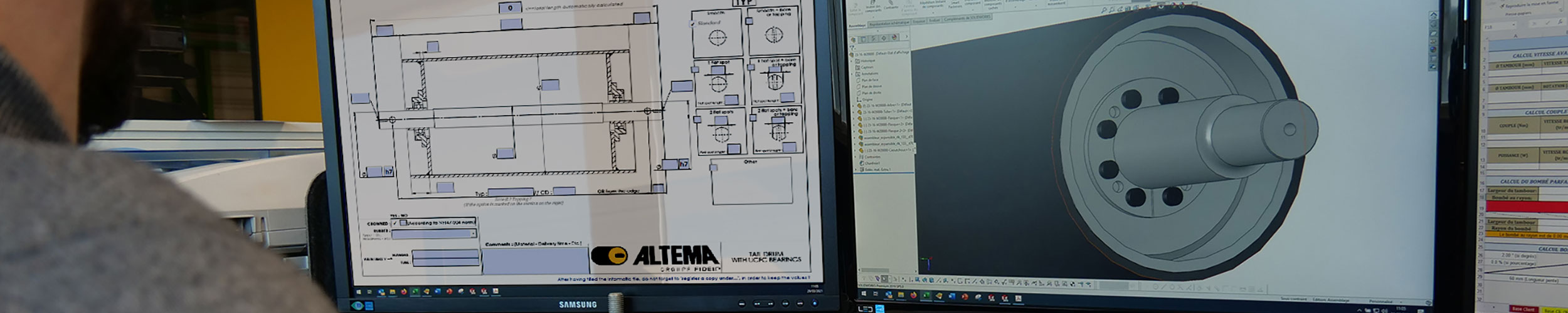 tambour plan
